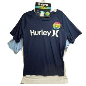 Hurley Boys UPF/Moisture Wicking T-Shirts (2-packs, multiple color options)